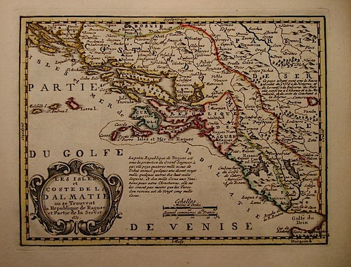 De Leth Hendrick Les Isles et coste de la Dalmatie 1770 ca. Amsterdam 